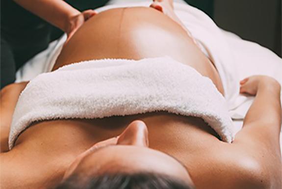 Mum to be massage image