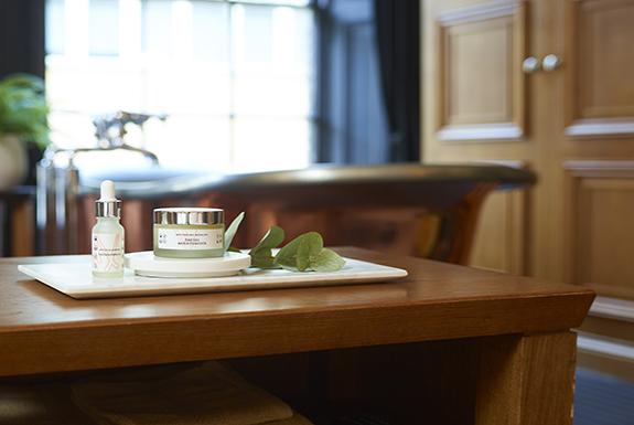 photo of massage products arranged on a table